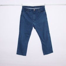 Wrangler Vintage Rivets jeans W38 L36 Usato Denim (Cod. N1131) uomo Vita Alta