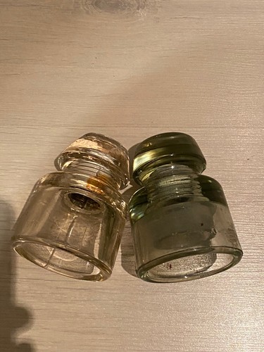 Vintage coppia isolatori - coppia,