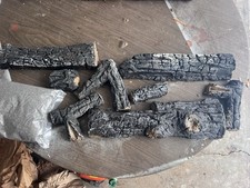 Lotto tronchi da camino finto