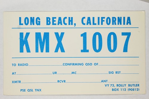 Scheda radio long - long, kmx