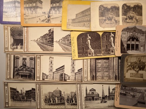 Italia foto stereoview - (16),
