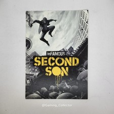 Infamous second son : Lithographie Numérotée 205 Promo collector Ps4