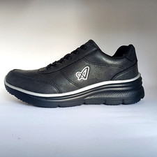 Scarpe da Donna Australian Shiny Sneaker Sportive con Memory Comfort Nero Silver