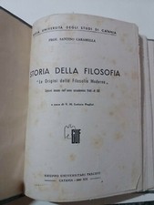 Storia Della Filosofia. Le
