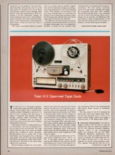 Teac reel deck full - teac,