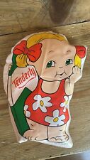 GONFIABILE PUBBLICITARIO TENDERLY NICOLETTA TAVOLETTA EPOCA VINTAGE PUPAZZI