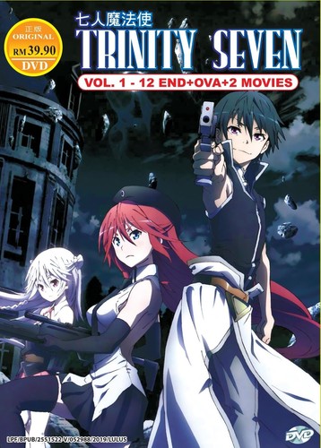 Anime dvd trinity seven - anime,