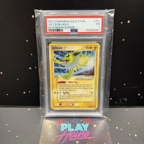 Jolteon gold star 101 psa - 101, 1