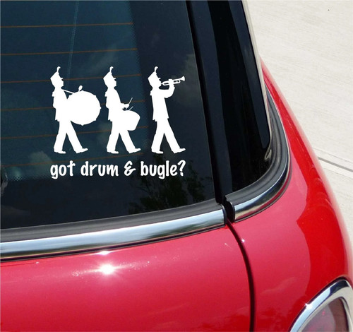 Got drum bugle - drum, corp