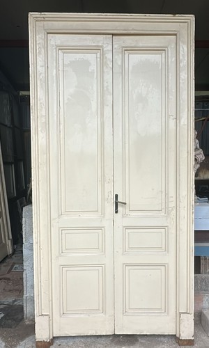 Porte antiche bianche legno - porte,