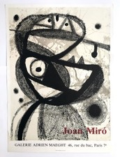 Joan MIRO, Galerie Adrien