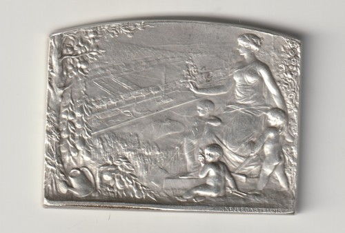 Medaglia plaquette giardini - plaquette,