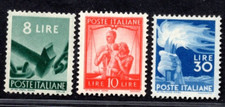 ITALIA 1947 SC. #486-488 come