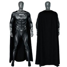 Costume tuta Superman Cos nero