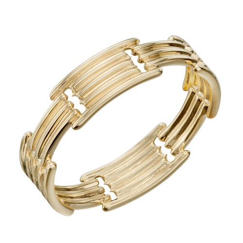 Anello colonna oro giallo - a,