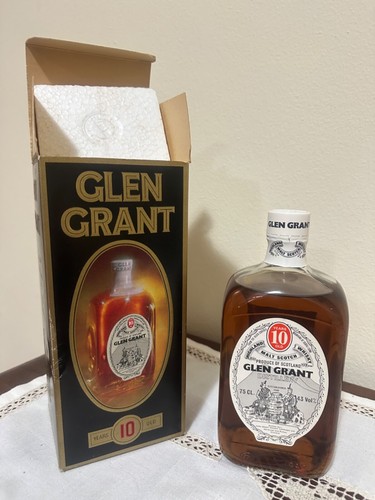 Glen grant malt scotch whisky - malt,
