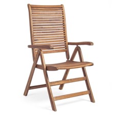 POLTRONA 5 POSIZIONI LEGNO DI