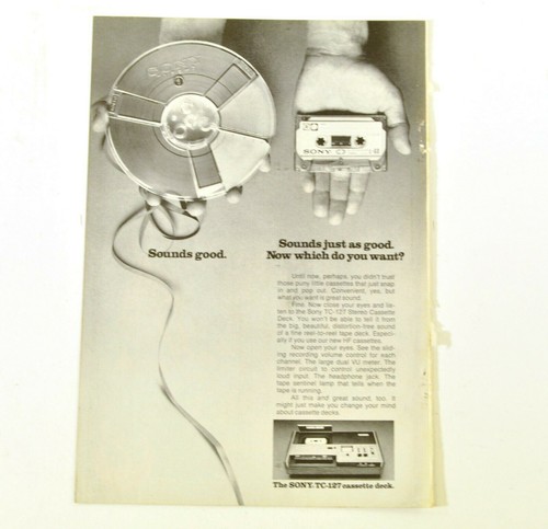 Sony 127 stereo cassetta - sony,