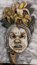 SCULTURA CERAMICA SMALTATA