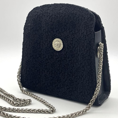 Borsa tracolla versace pizzo - a,