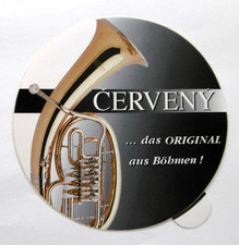 Adesivo pubblicitario Cerveny