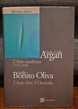 ARGAN BONITO OLIVA L'arte moderna L'arte dopo il duemila SANSONI