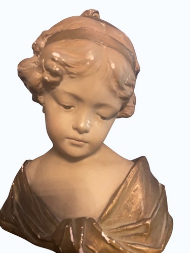 Busto gesso dipinto - in,