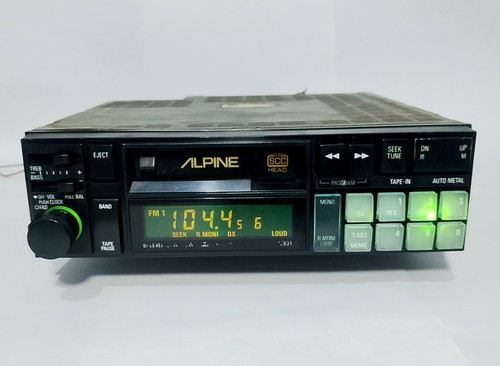 Autoradio epoca alpine 7283e - autoradio, d'epoca
