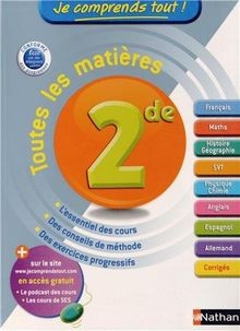 Comprends tout 2de - comprends,
