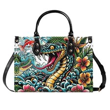 Borsa a mano in vera pelle