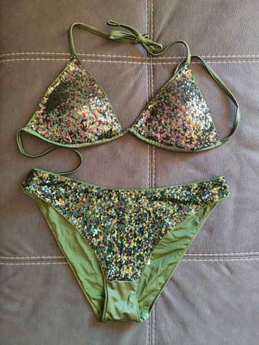 Bikini calzedonia verde con - verde,