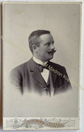 Orig foto cdv - foto, signor