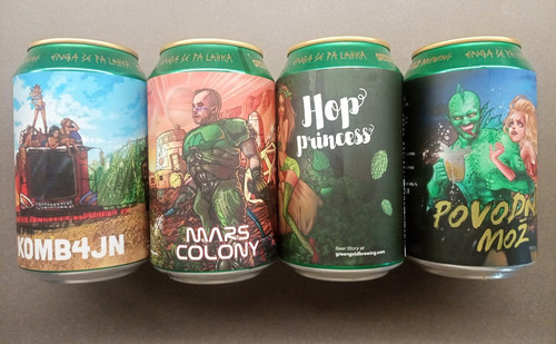 Green gold brewing - green,