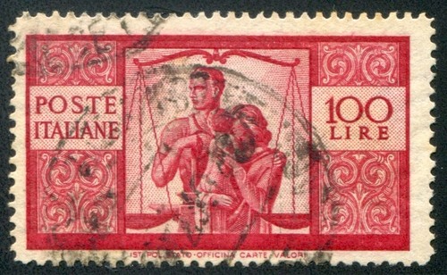 1946 democratica 100 - democratica, lire