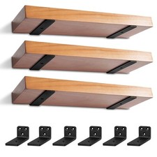 6 Pezzi Supporti per Scaffali Staffe per Mensole Pesanti Supporti Mensola Reggi