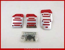 Copripedali Antiscivolo per Auto Pedali Pedaliera Auto in Metallo