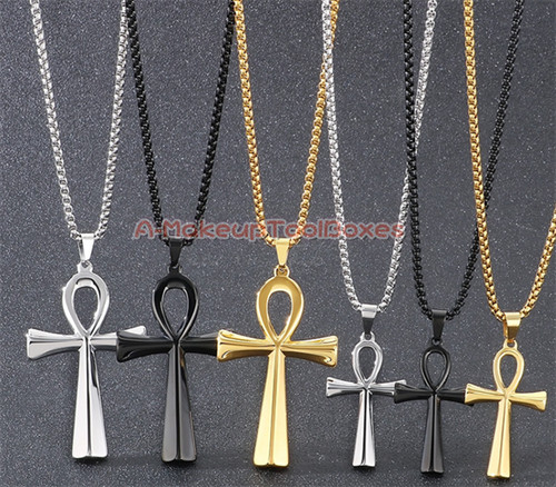 Collana punk biker acciaio - collana,
