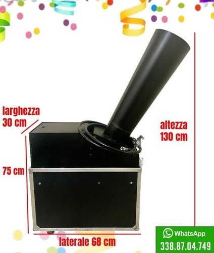 Cannone spara coriandoli - a, co2