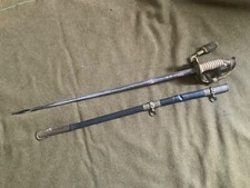 Antica spada navale americana Jocob Reeds Sons Philadelphia P.A USN nome presentazione