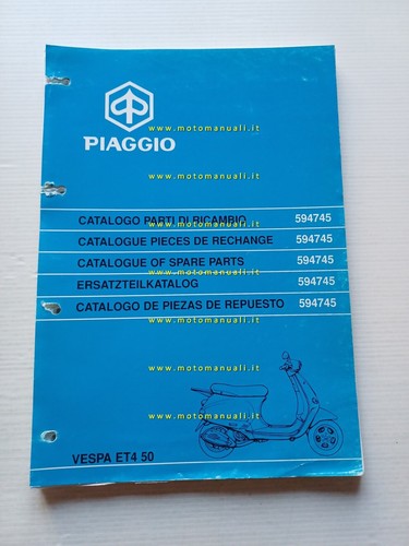 Piaggio vespa et4 modelli - piaggio,