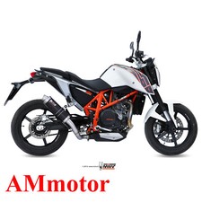 Mivv Ktm 690 Duke 2012 12 Terminale Di Scarico Marmitta Gp Black Moto