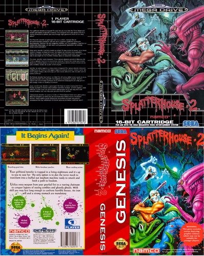 Splatterhouse genesis box - -, 2