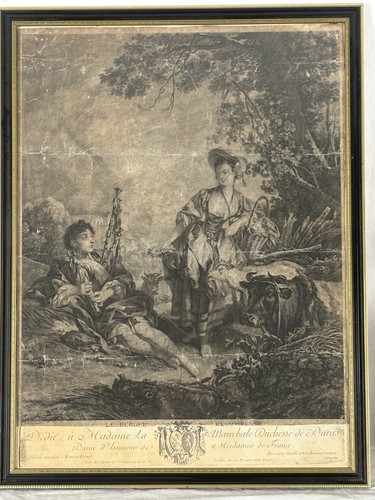 Incisione francese xviii - francese,