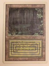 MTG Magic The Gathering: BAYOU - English - Revised