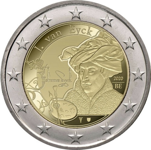Euro belgio 2020 jan van - 2,