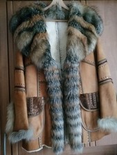 Giacca elegante vera pelliccia