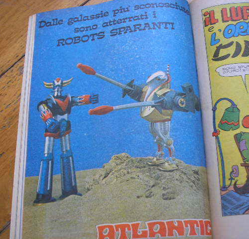 Goldrake robots sparanti - robots,