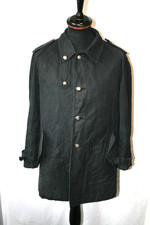 Impermeabile trench nero Burberrys vintage Nova Check taglia M classico mod revival
