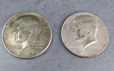 Mezzo dollaro USA 1965 e 1968