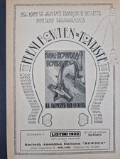 1923 pubblicità freni bowden - pubblicitÀ,